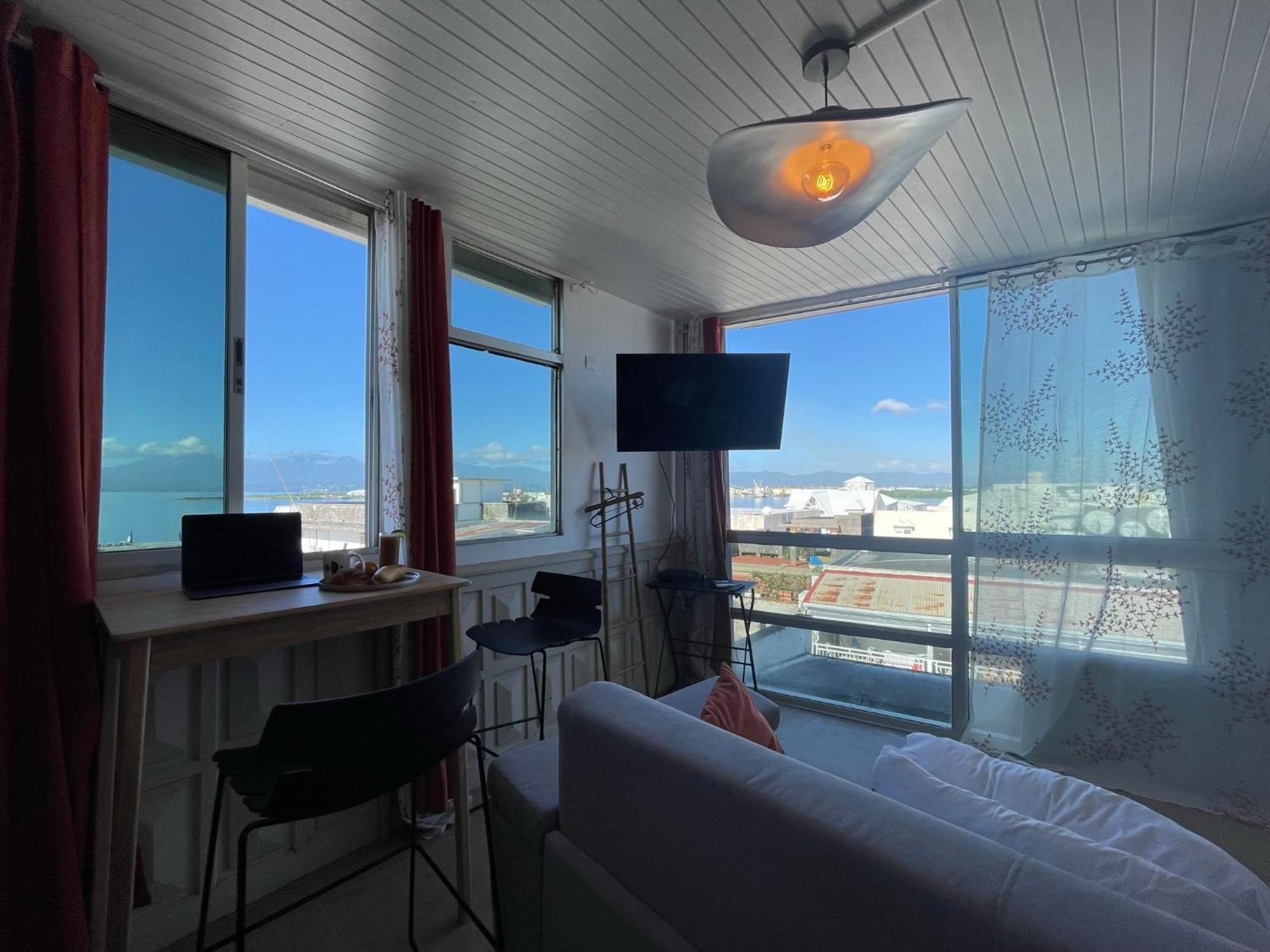 Penthouse Seaside 10 Min Port, Croisiere Et Aeroport Apartment Pointe-à-Pitre Exterior foto